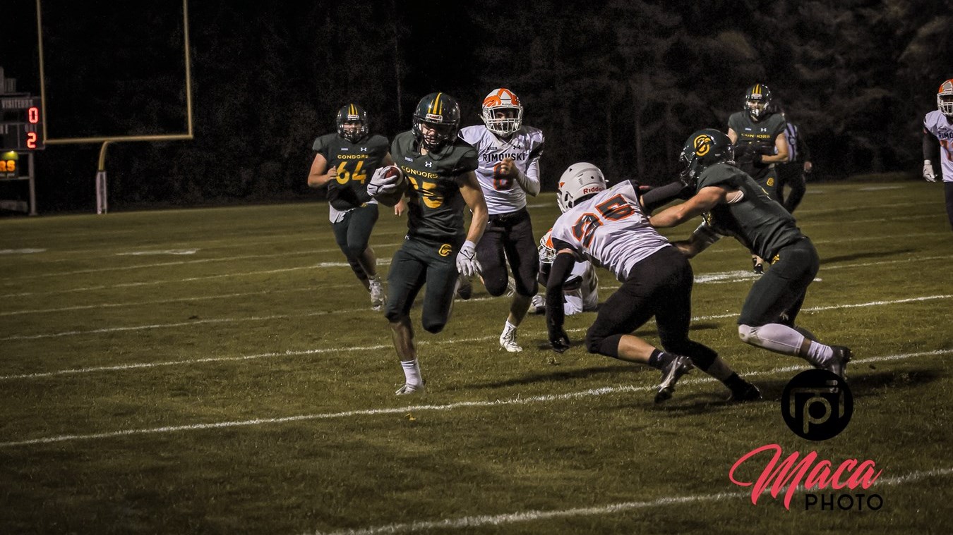 Saison régulière: les Condors football toujours invaincus