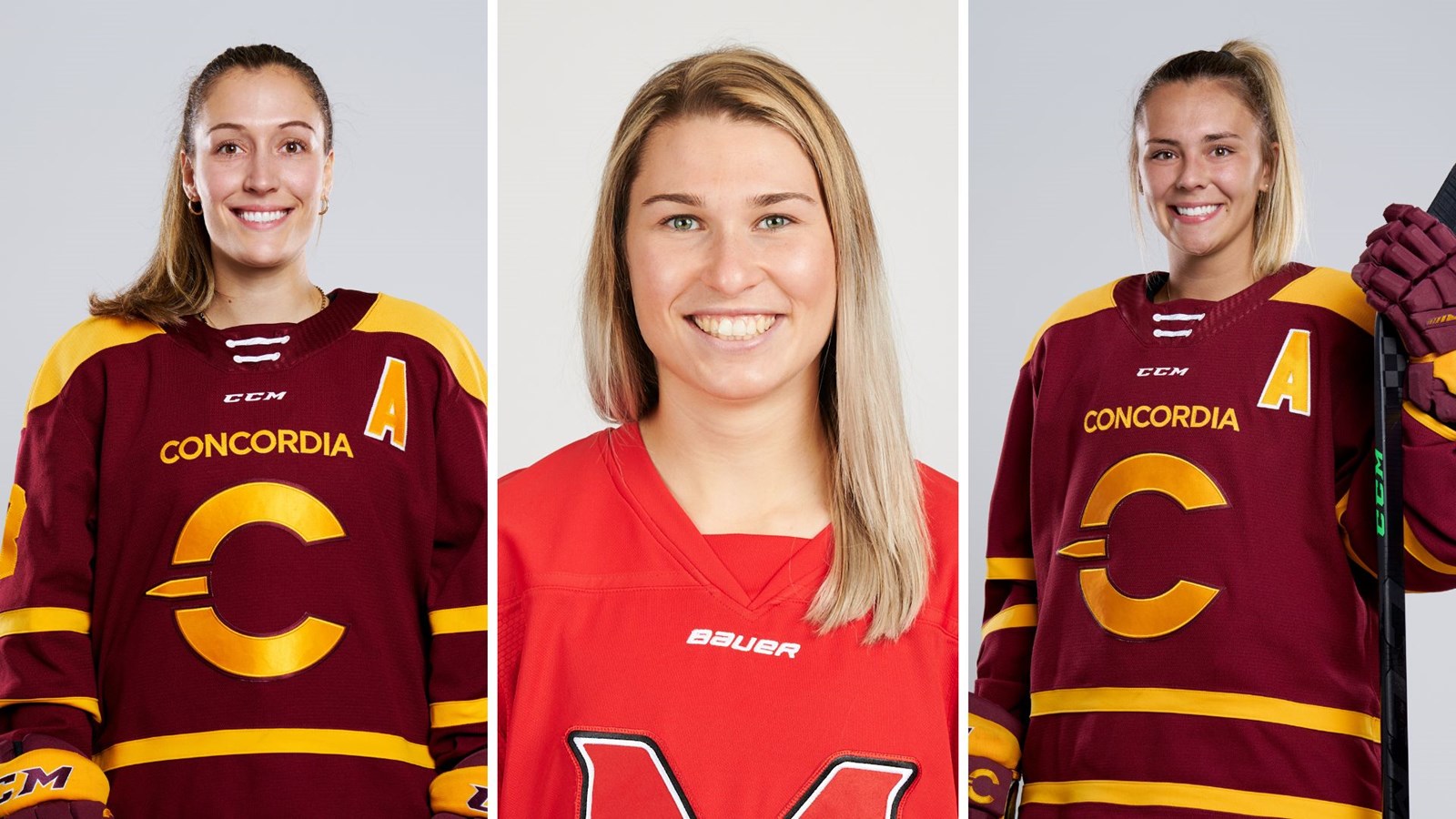  Hockey universitaire: trois Beauceronnes sur la glace à Saint-Georges