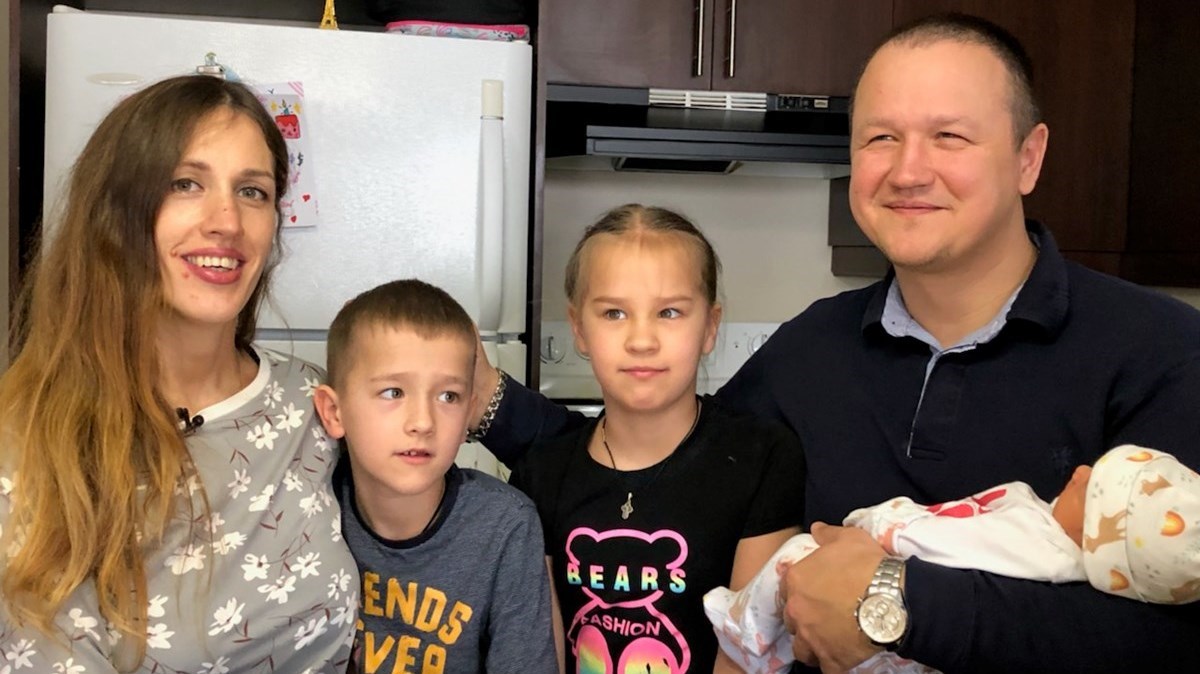 MRC Beauce-Centre: le premier bébé de l'année est ukrainien