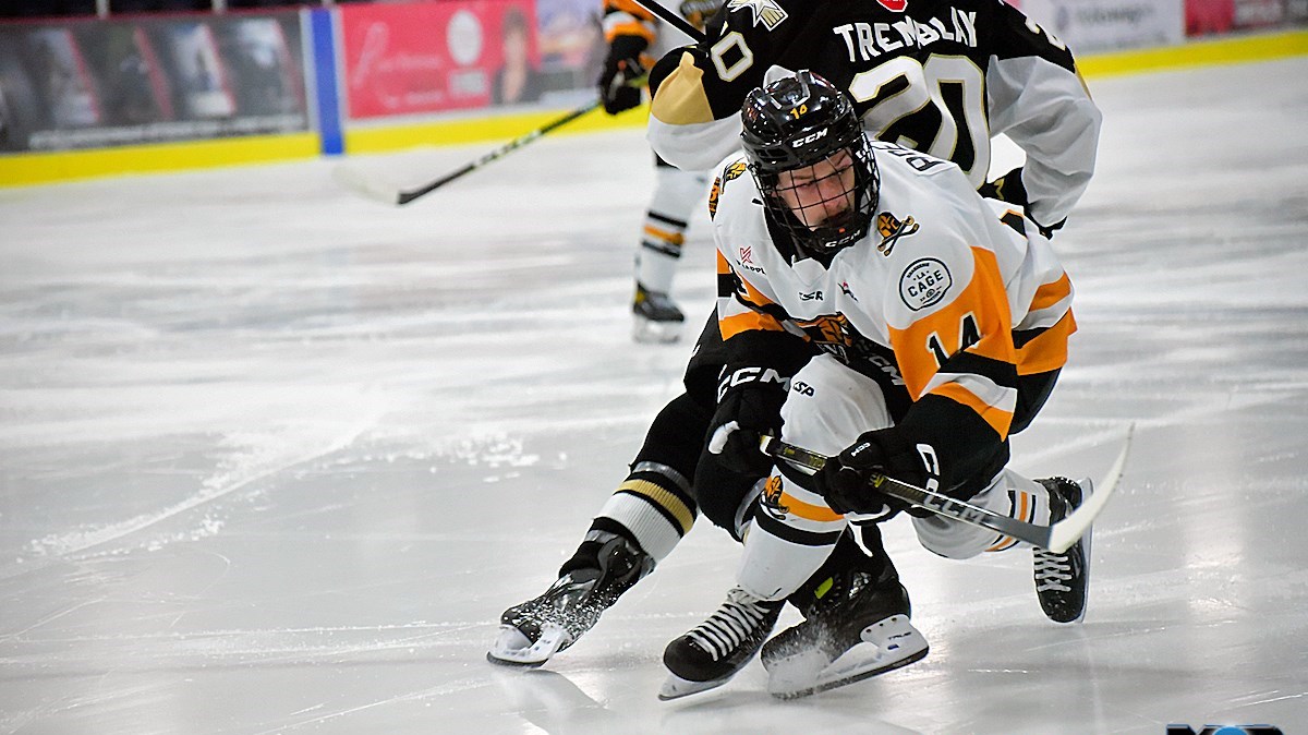 Hockey: tour du chapeau pour Victor Poulin