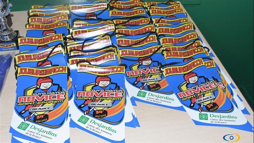 Un 36e tournoi de hockey provincial novice à Saint-Éphrem