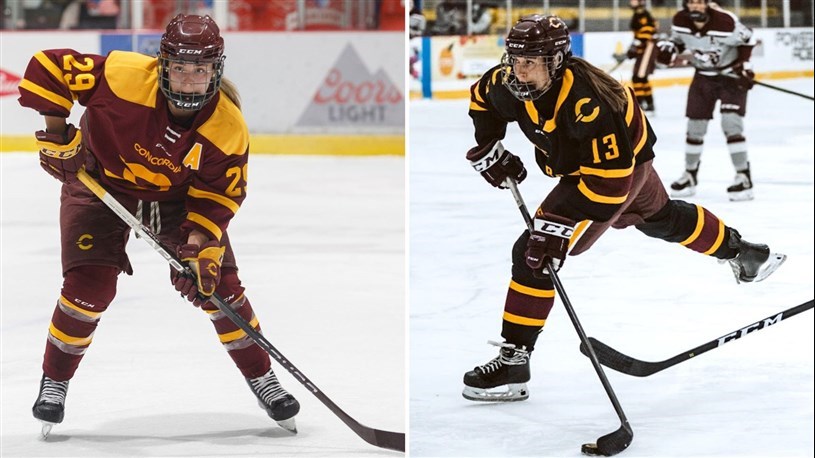 Emmy Fecteau et Rosalie Bégin-Cyr en demi-finale