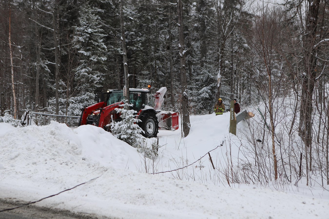 Accident : la route 275 est fermée à la hauteur de Saint-Benjamin