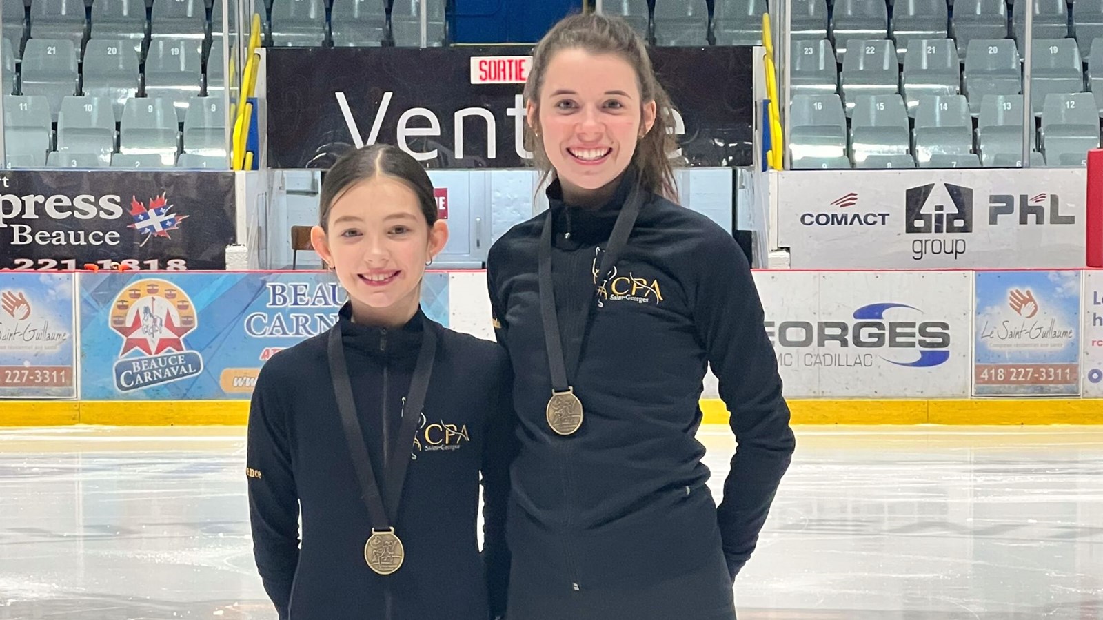Patinage artistique: deux premières places pour le CPA de Saint-Georges