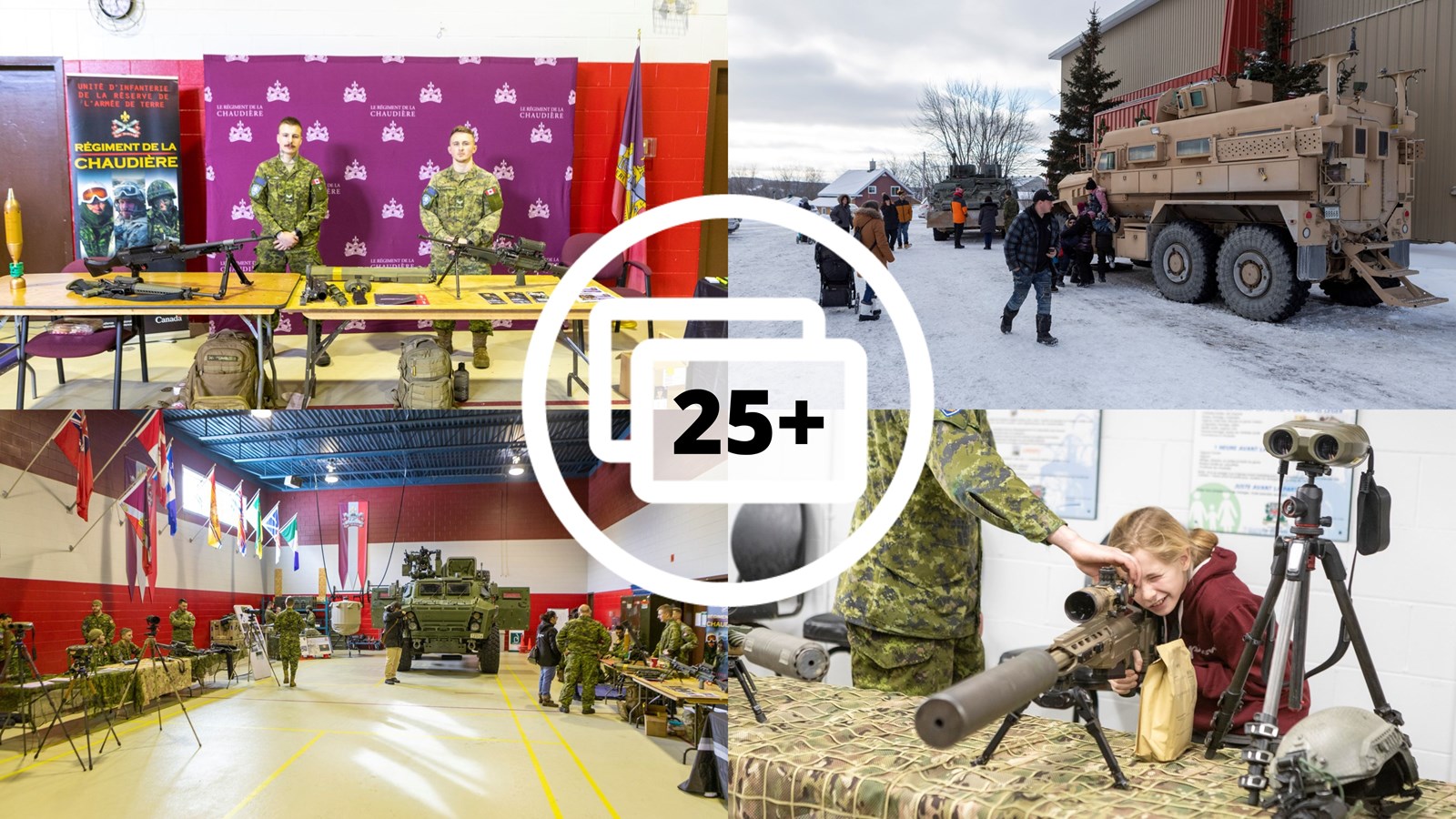 Les Forces armées en Beauce 