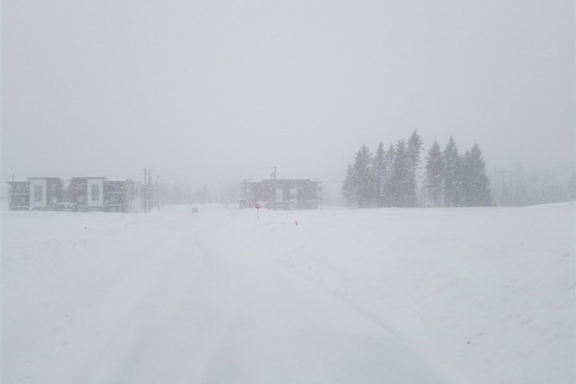 De la poudrerie et de la neige forte à venir sur la Beauce cette nuit