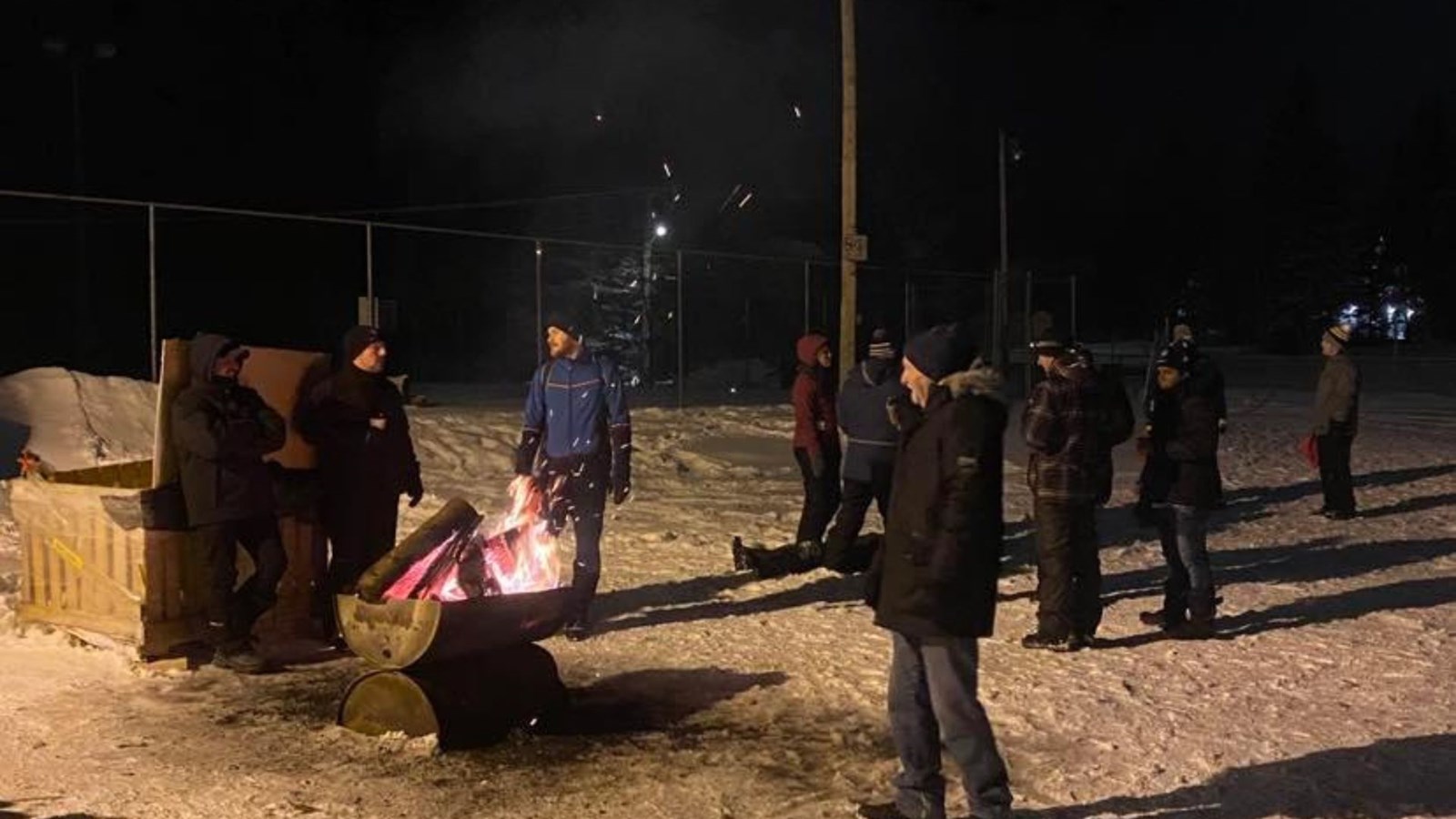 Soirée au clair de lune à Saint-Prosper