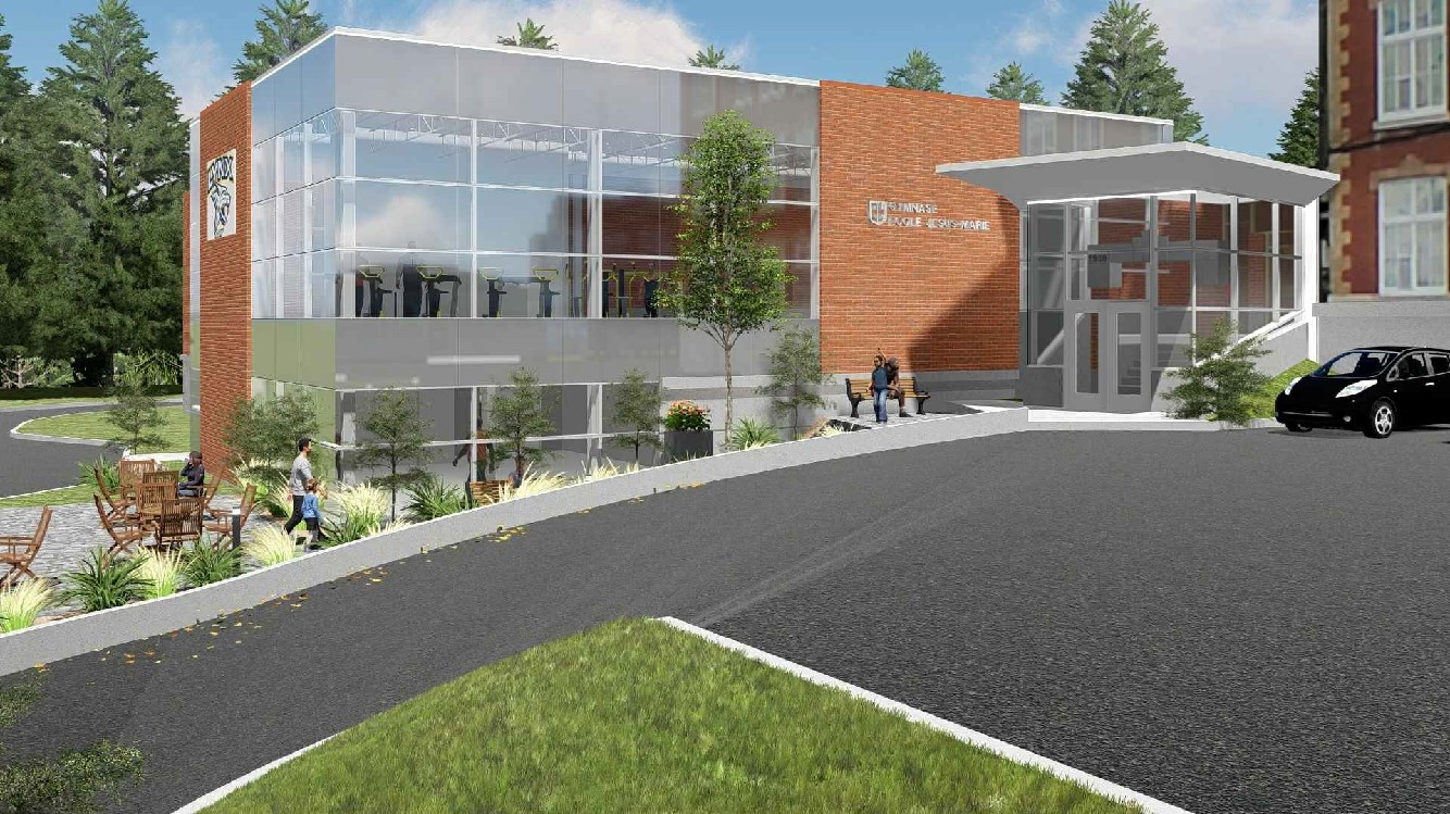 Début des travaux de construction de la nouvelle salle d'entraînement