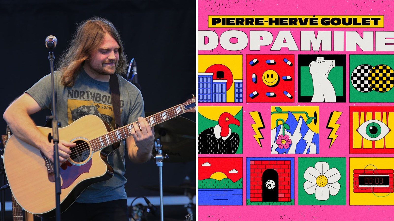 «Dopamine»: un 4e album pour Pierre-Hervé Goulet