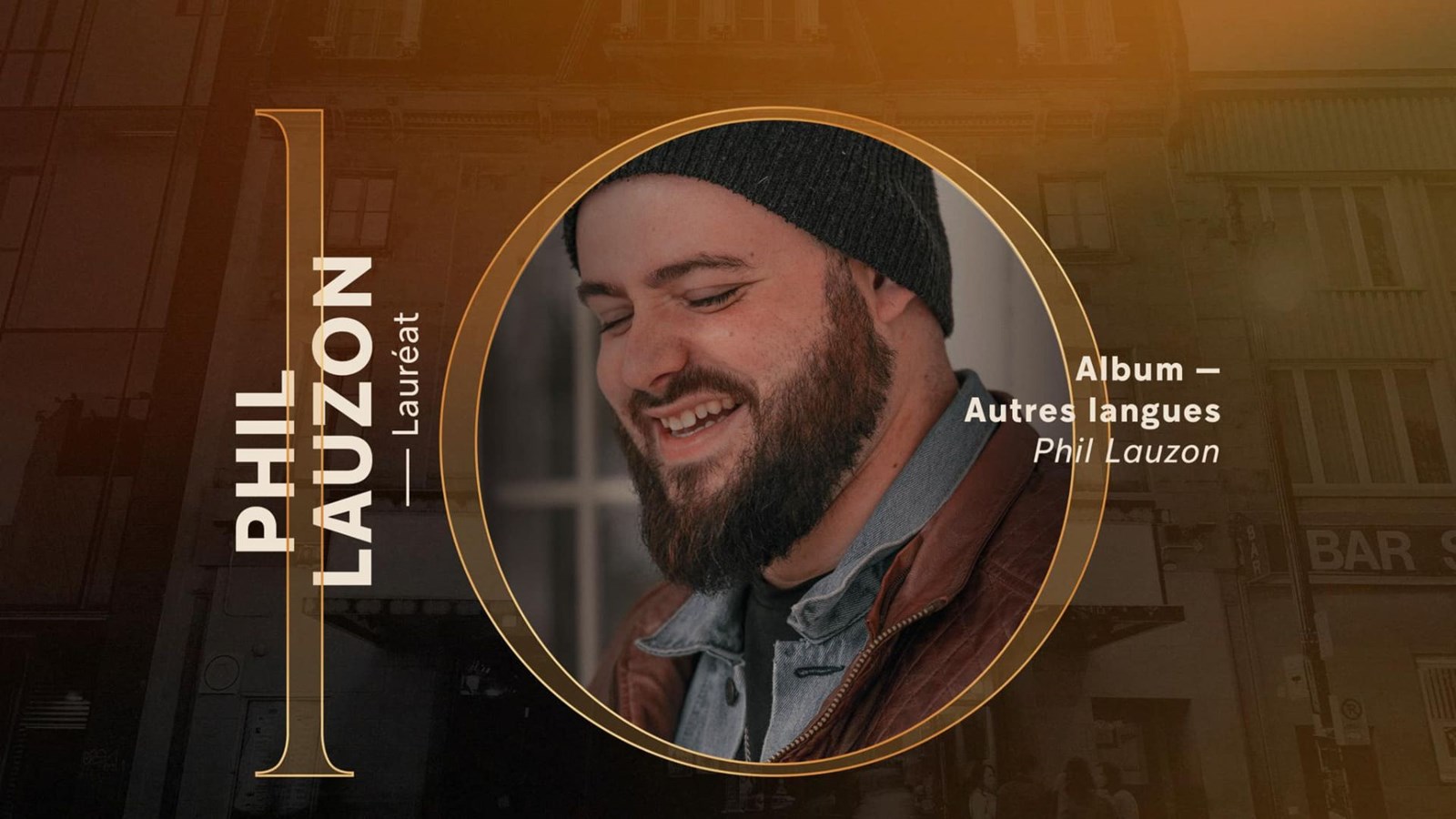 Gala Country: Phil Lauzon remporte le prix d’Album de l’année – Autres langues
