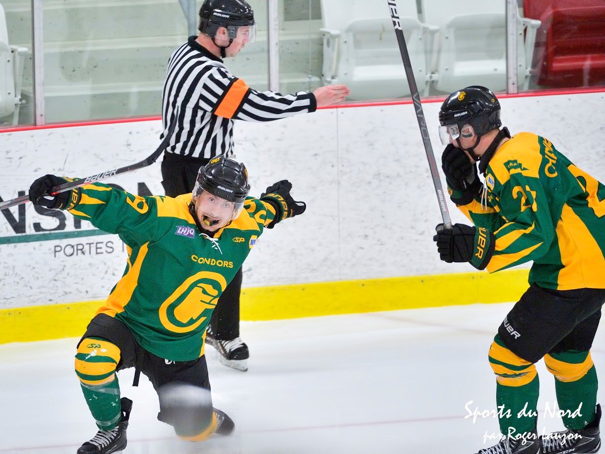 Condors Hockey: Charles-Étienne Hébert mis à l'honneur pour son 100e match