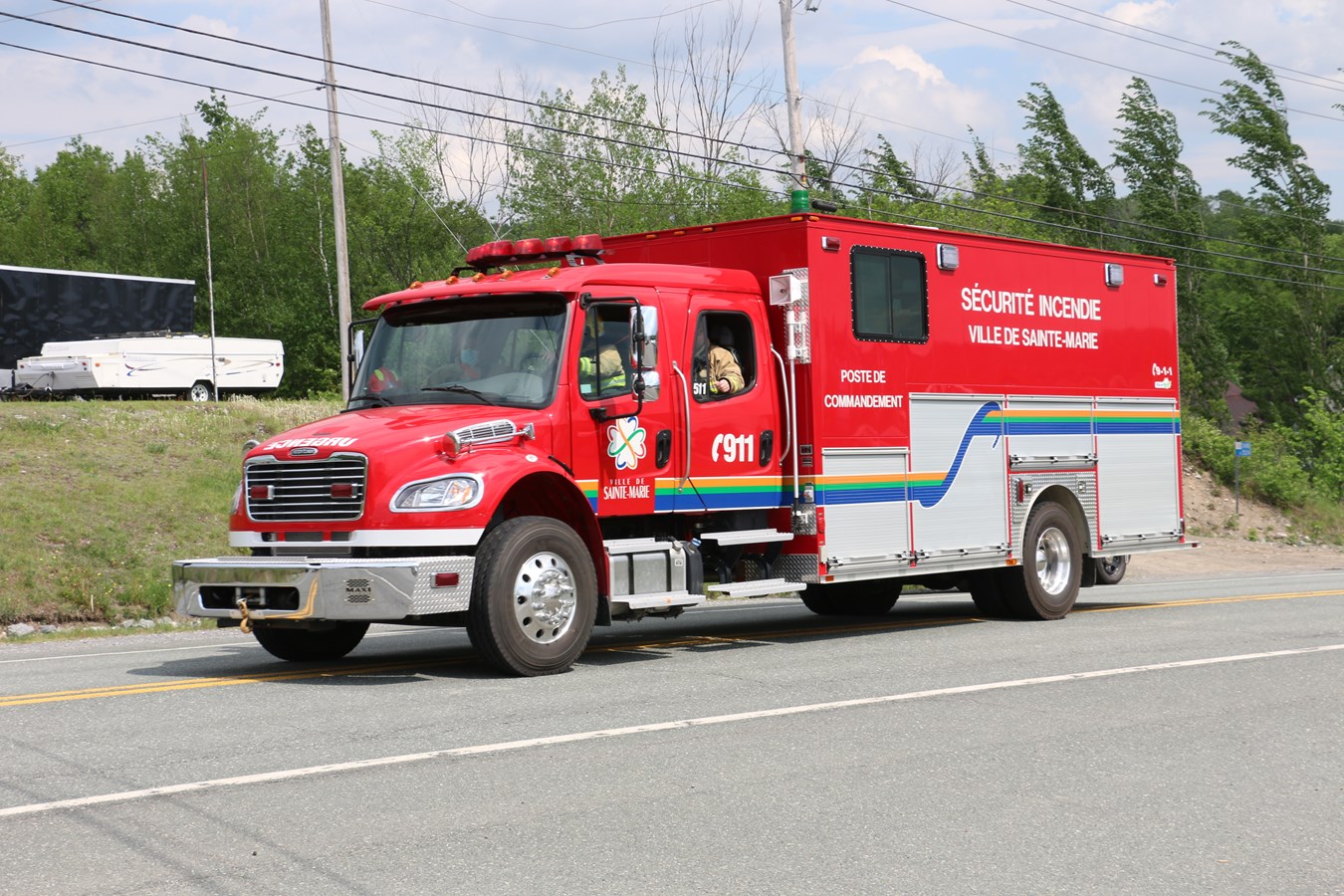 Une enquête ouverte après un incendie suspect à Sainte-Marguerite