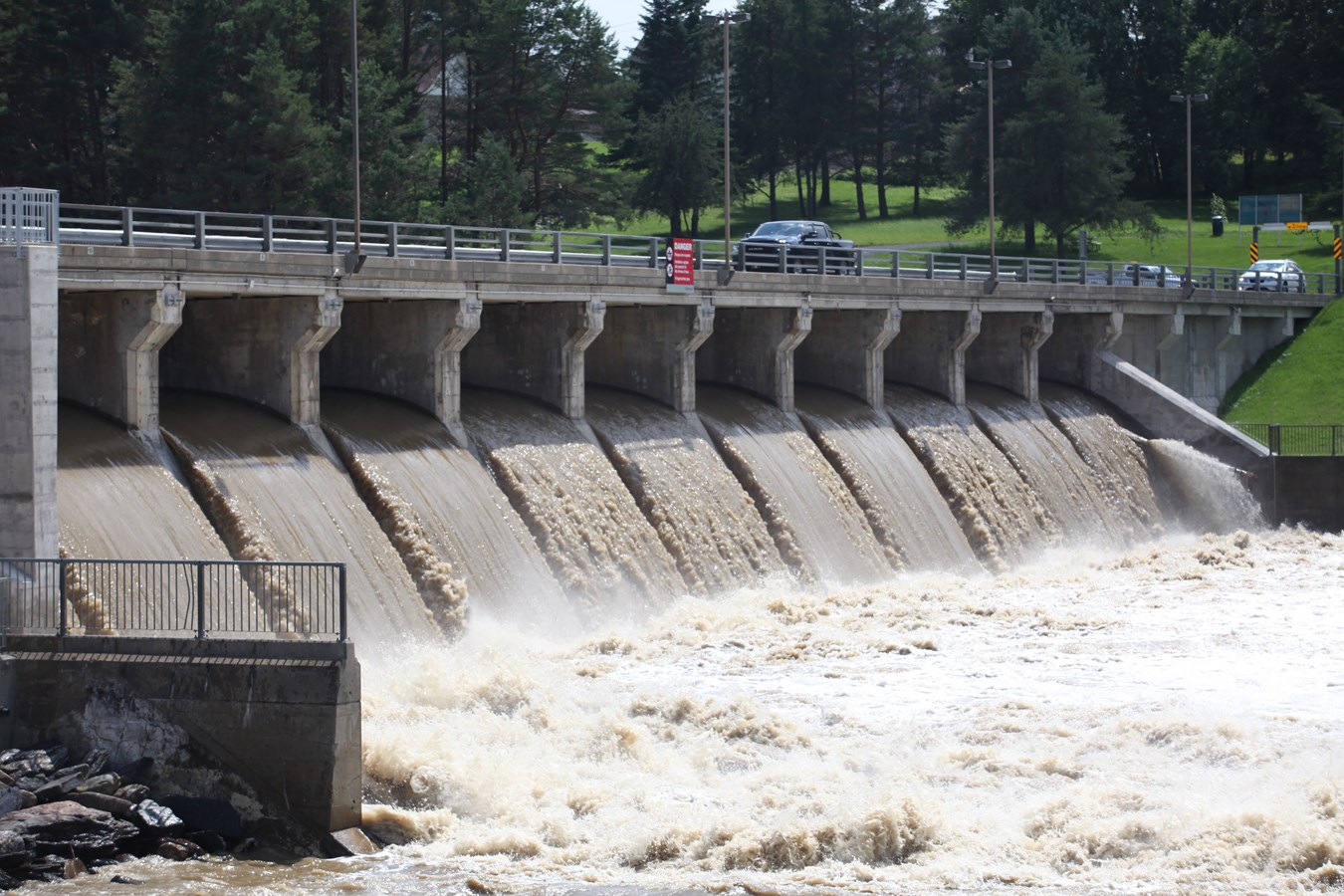 Fermeture temporaire du barrage Sartigan le 9 novembre