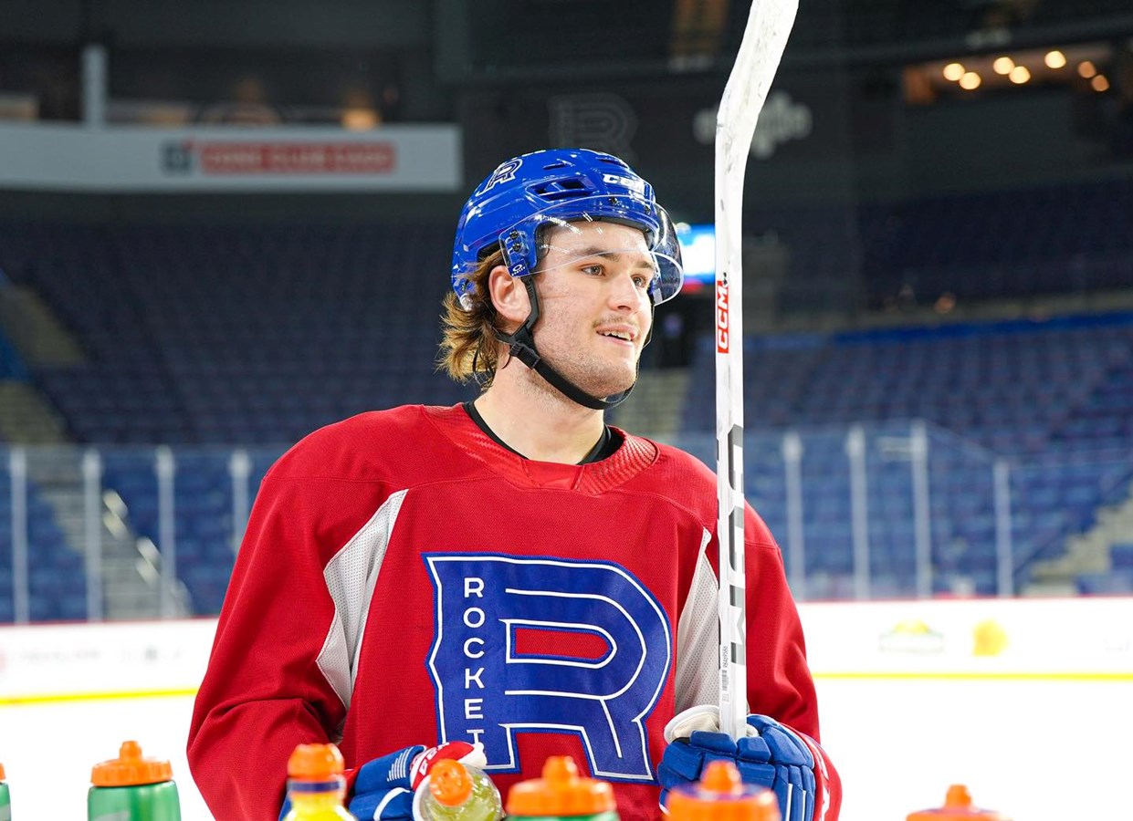 Joshua Roy élu recrue du mois dans la Ligue Américaine de Hockey