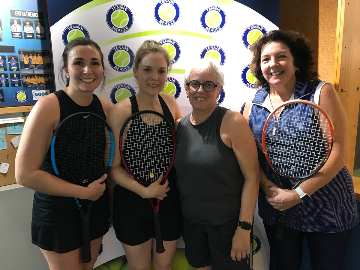 Résultats du tournoi double de Tennis Beauce