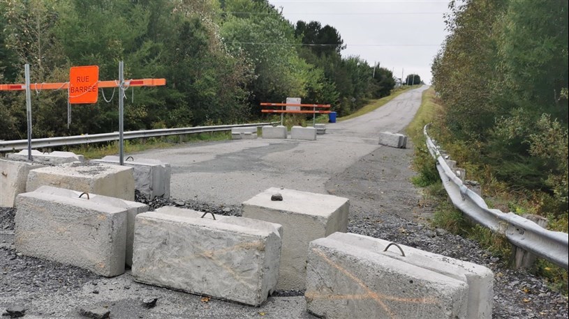Saint-Alfred reçoit près d'un million pour réparer le Rang 1