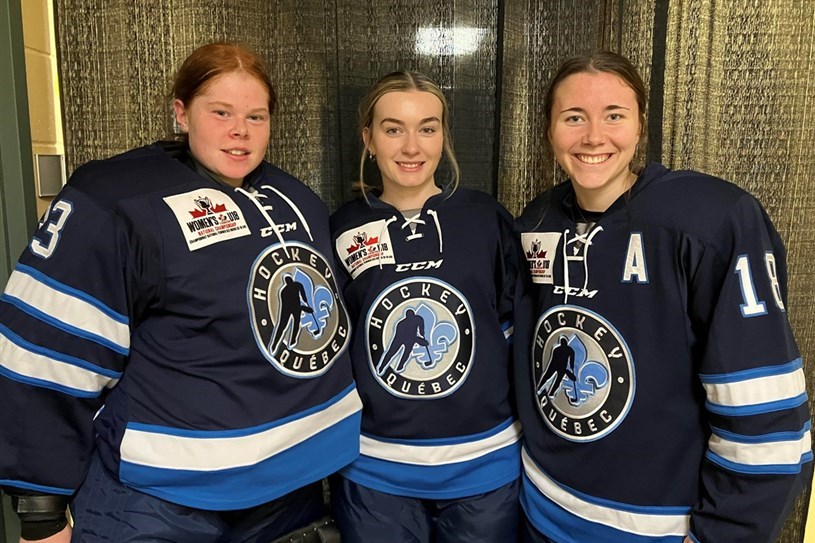 Équipe Québec: direction la finale pour ses trois Beauceronnes