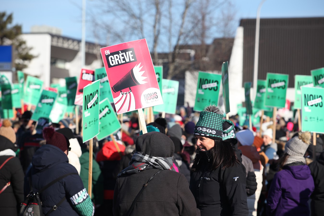 Que pensez-vous de la grève des employés du secteur public?