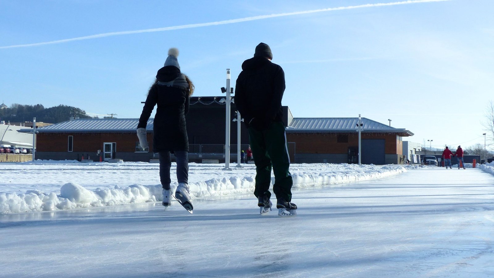 Ouverture du sentier glacé aujourd'hui