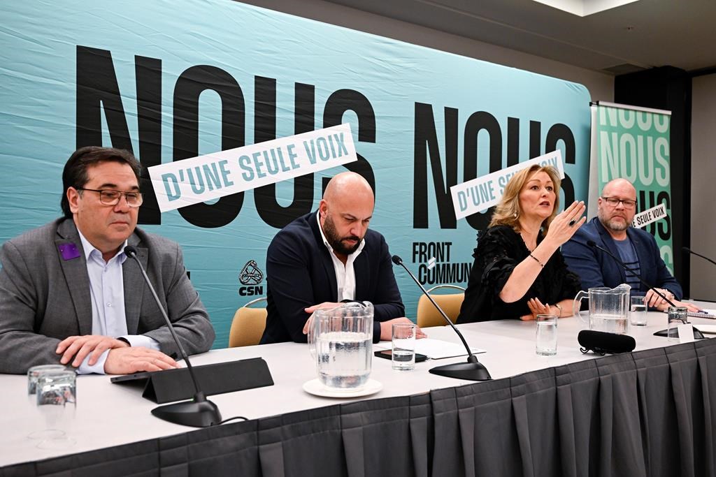 Le front commun a conclu une proposition d'entente de principe