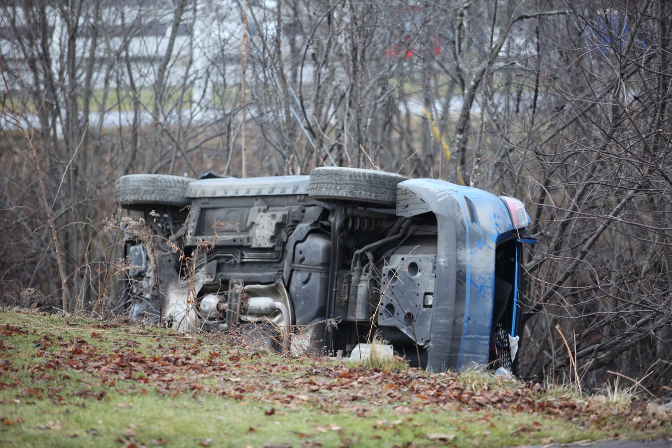 Une sortie de route fait un blessé à Saint-Georges