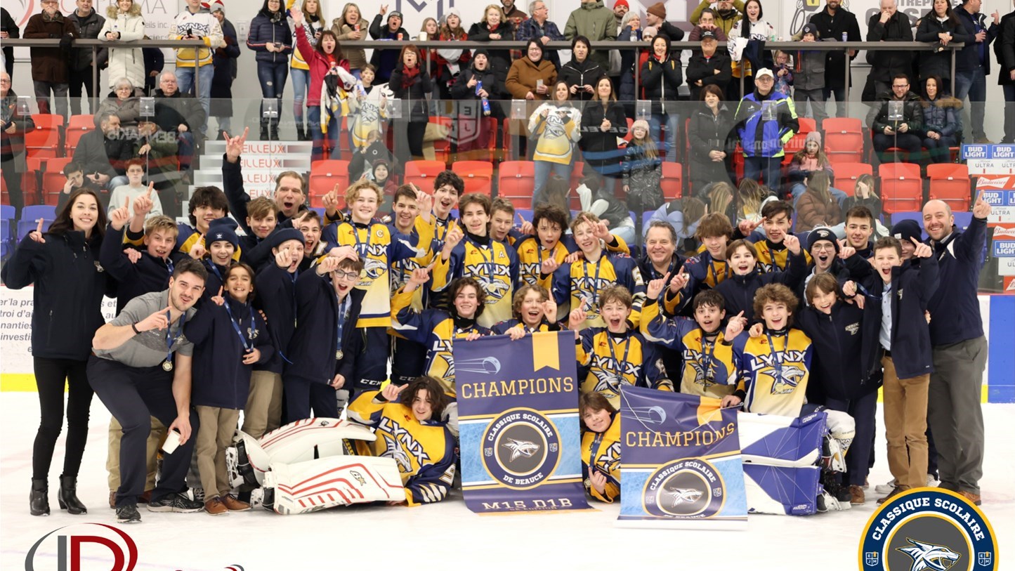 Deux équipes des Lynx championnes à la Classique scolaire de Beauce 2023