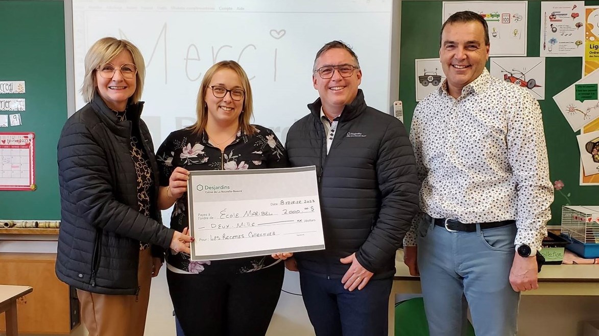 MRC Nouvelle-Beauce: 5 projets scolaires reçoivent des financements
