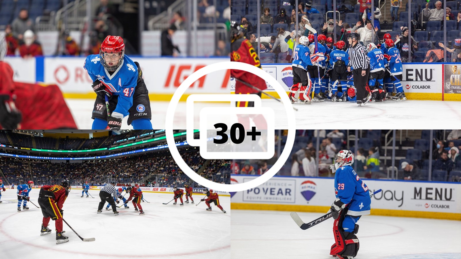 Les Petits Nordiques gagnent leur première partie