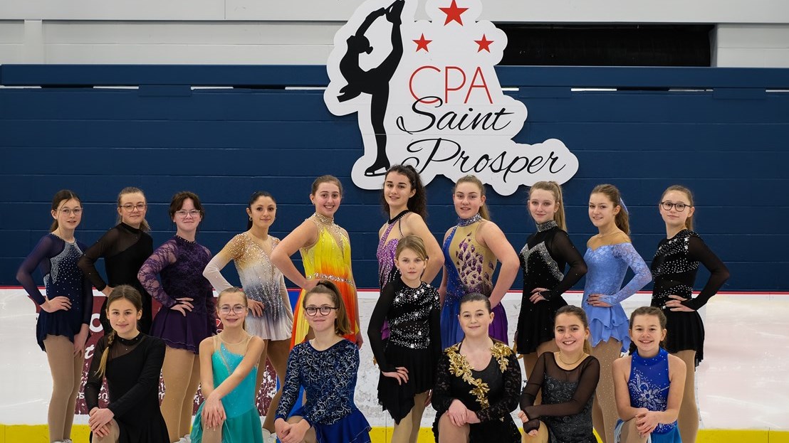 Saint-Prosper reçoit la compétition régionale de patinage artistique 