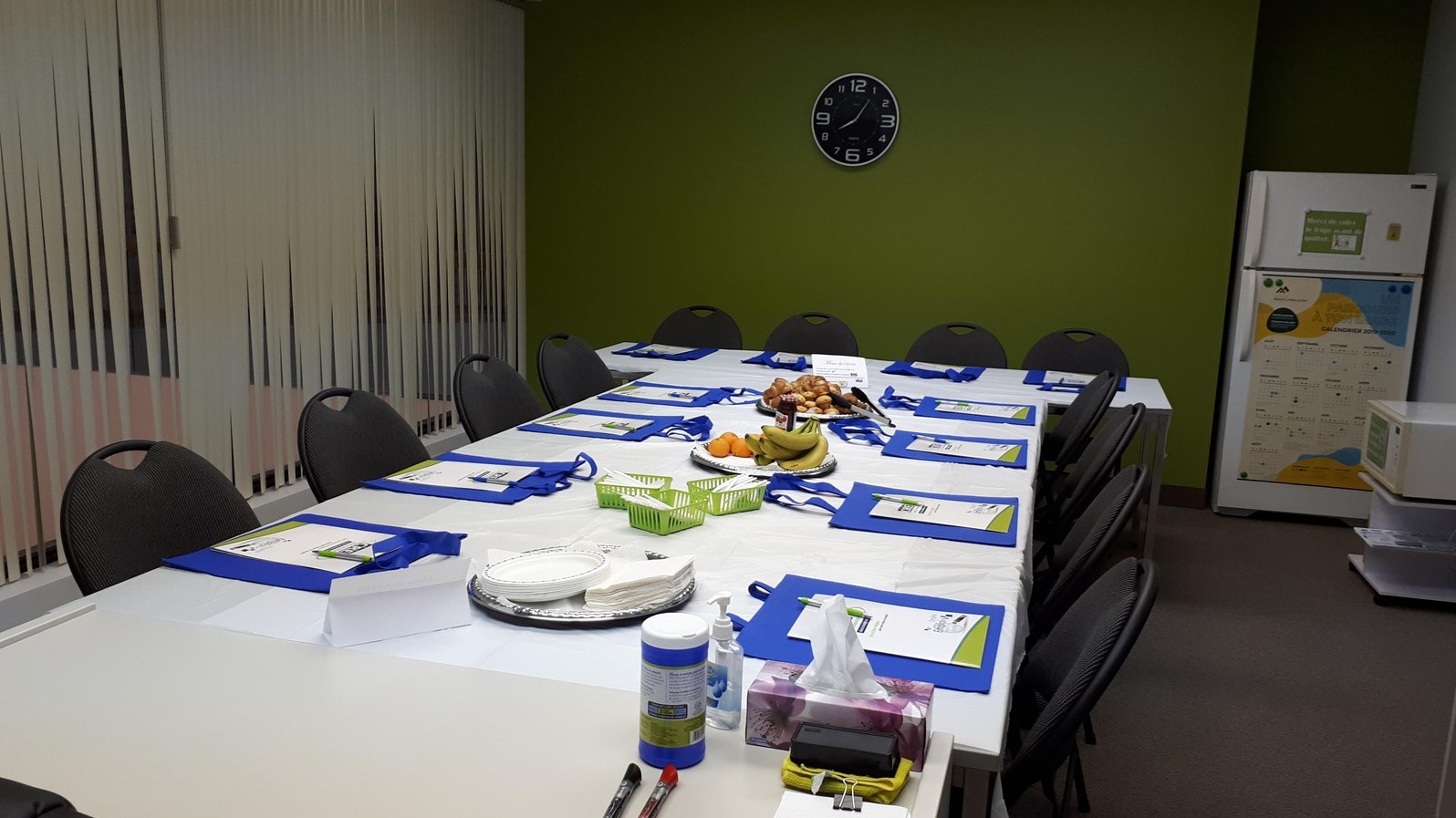 Activité « Café-croissant », édition Foire de l’emploi