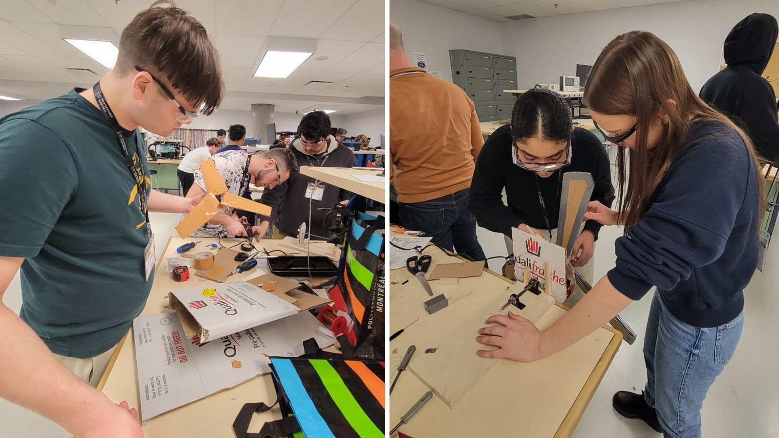 Des étudiants dans le top 5 des meilleurs constructeurs de mini-éoliennes 2023