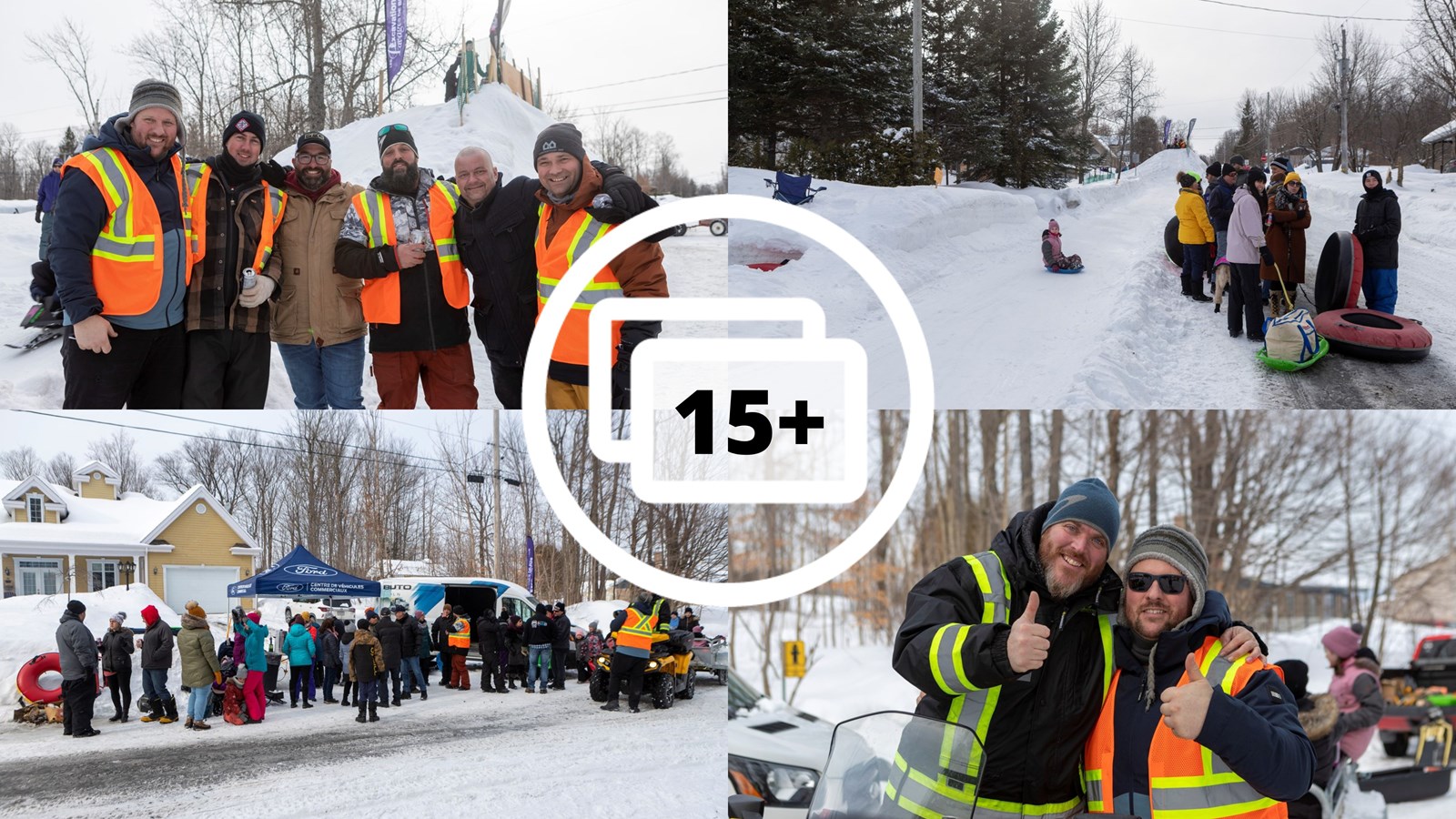 Beauceville: ça glisse sur la 110