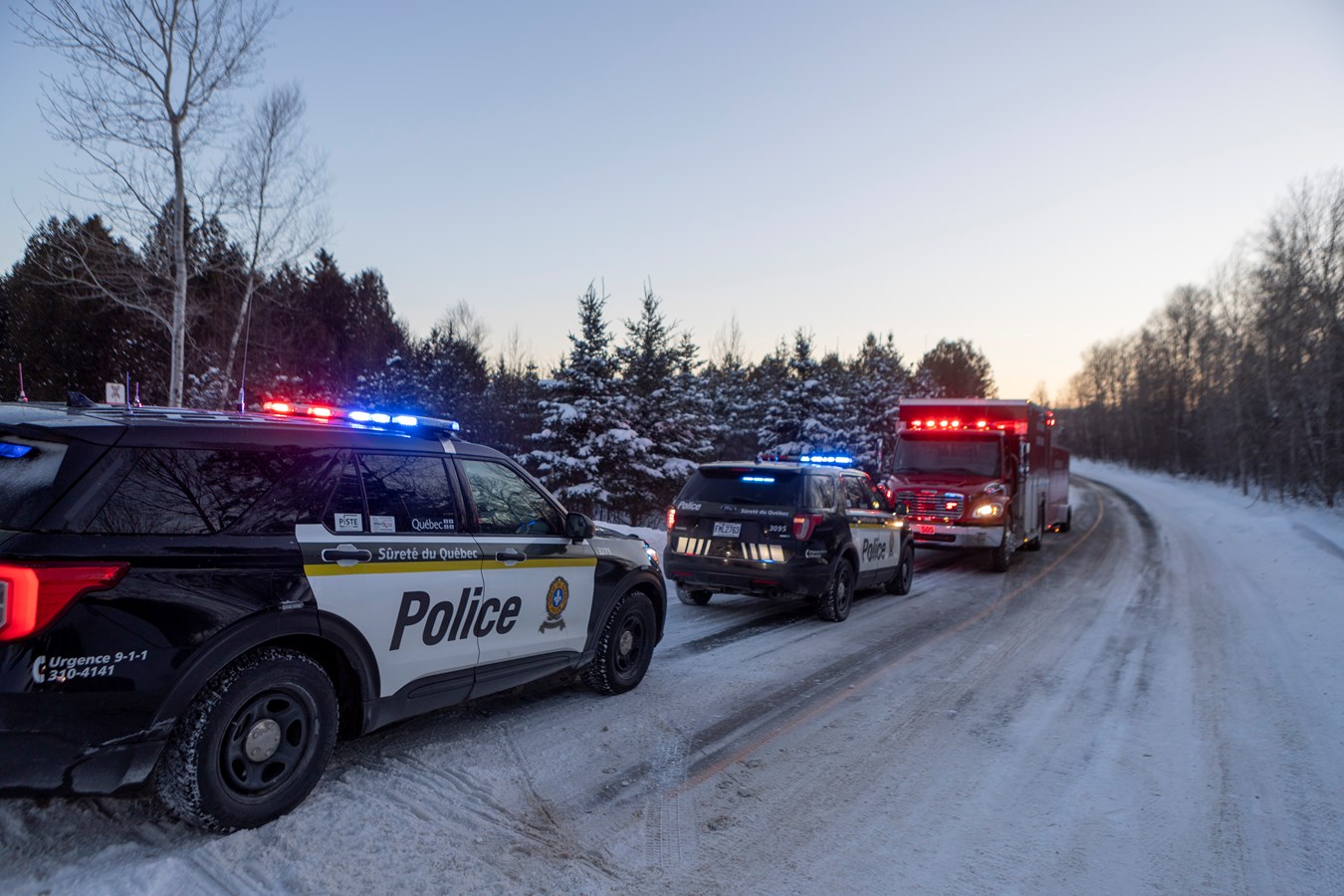Un grave accident de motoneige à Tring-Jonction