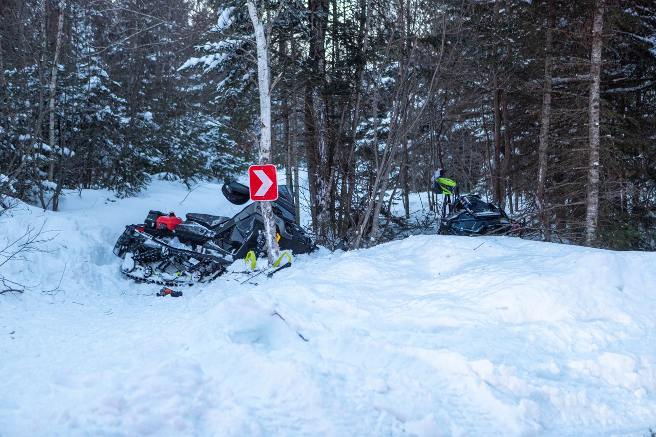 Le motoneigiste de l'accident de Tring-Jonction est décédé 