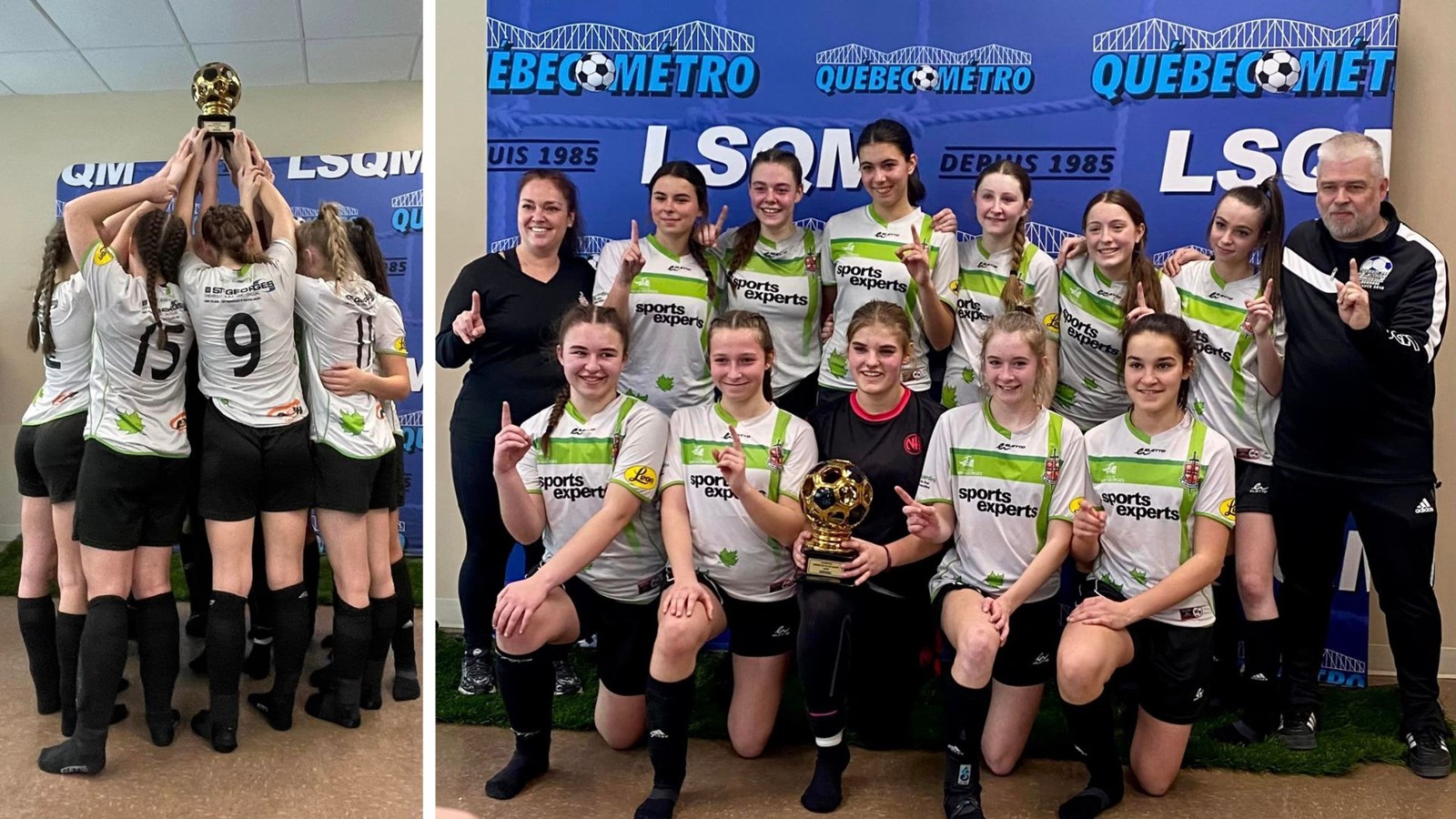 Soccer: l’équipe U14F AA Ascalon est championne des séries LSQM