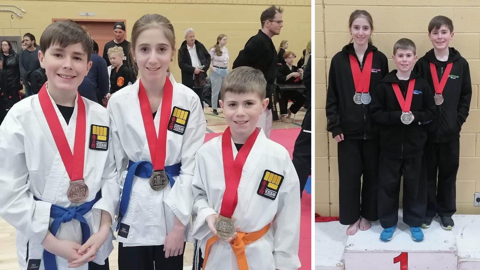 Karaté: trois jeunes Beaucerons médaillés à Victoriaville