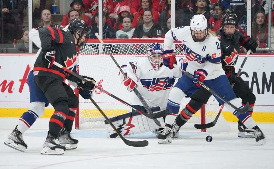 Championnat du monde: les Canadiennes échouent face aux États-Unis