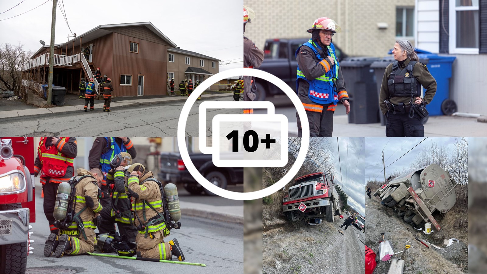 Intervention des pompiers à Saint-Georges