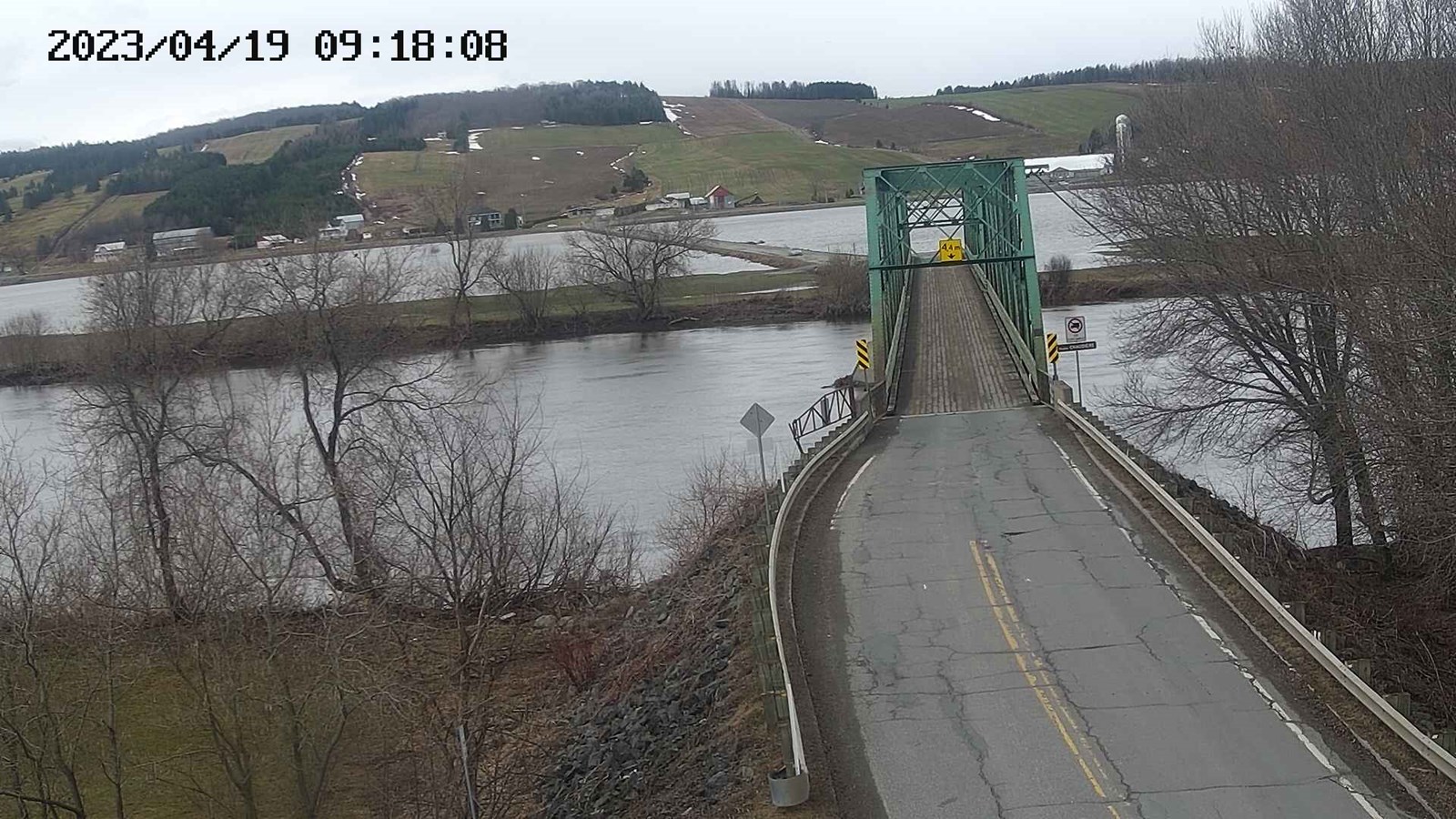 Le pont de la route 276 est à nouveau accessible