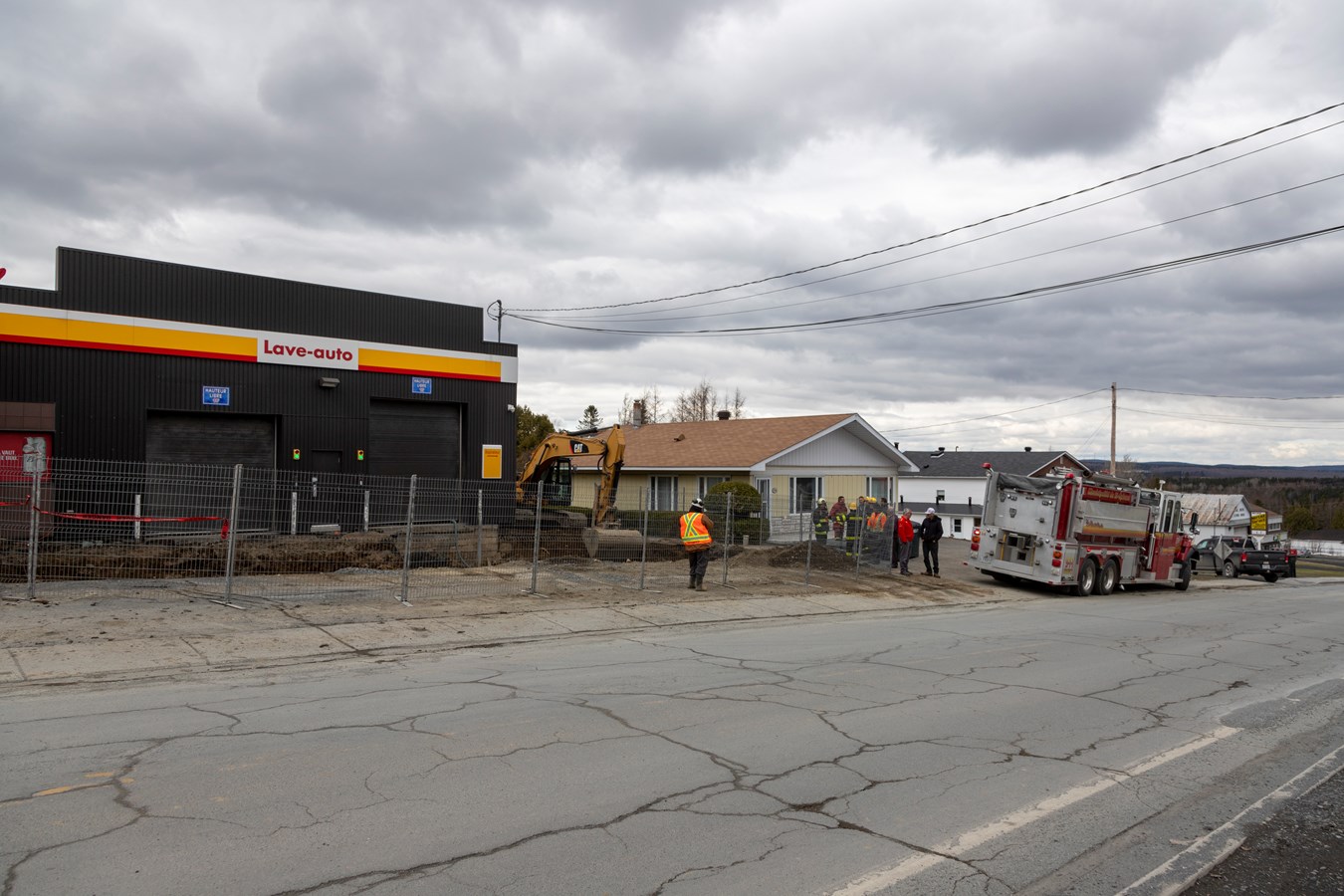Des travaux engendrent une fuite de gaz à Saint-Ephrem