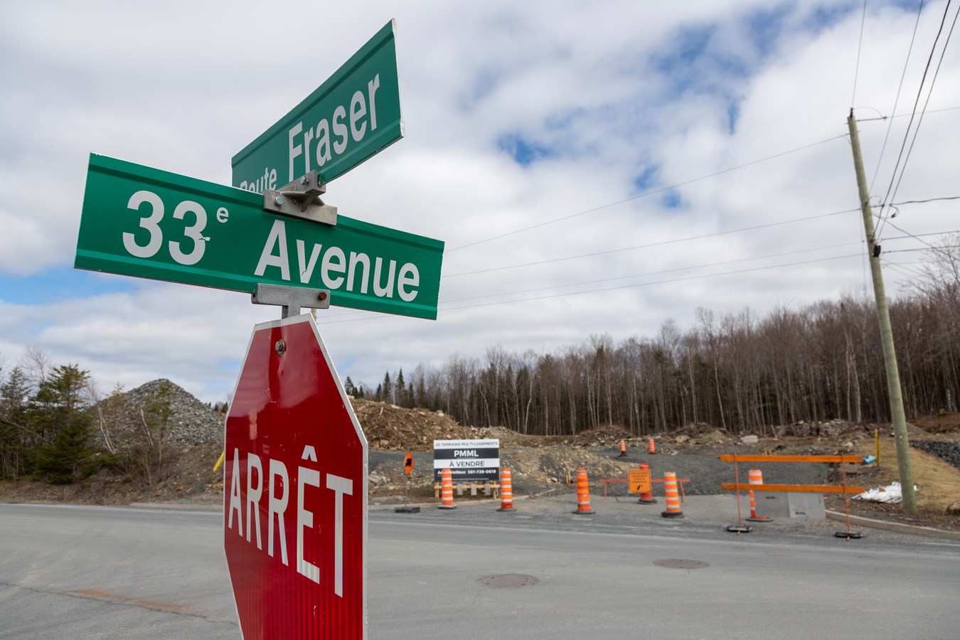 Fermeture d’un tronçon de la route Fraser à Beauceville dès aujourd'hui