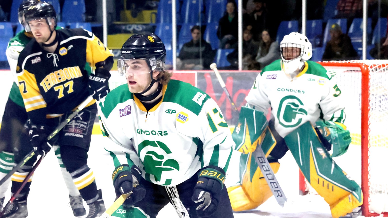 Les Condors se reprennent et créent l'égalité dans la finale
