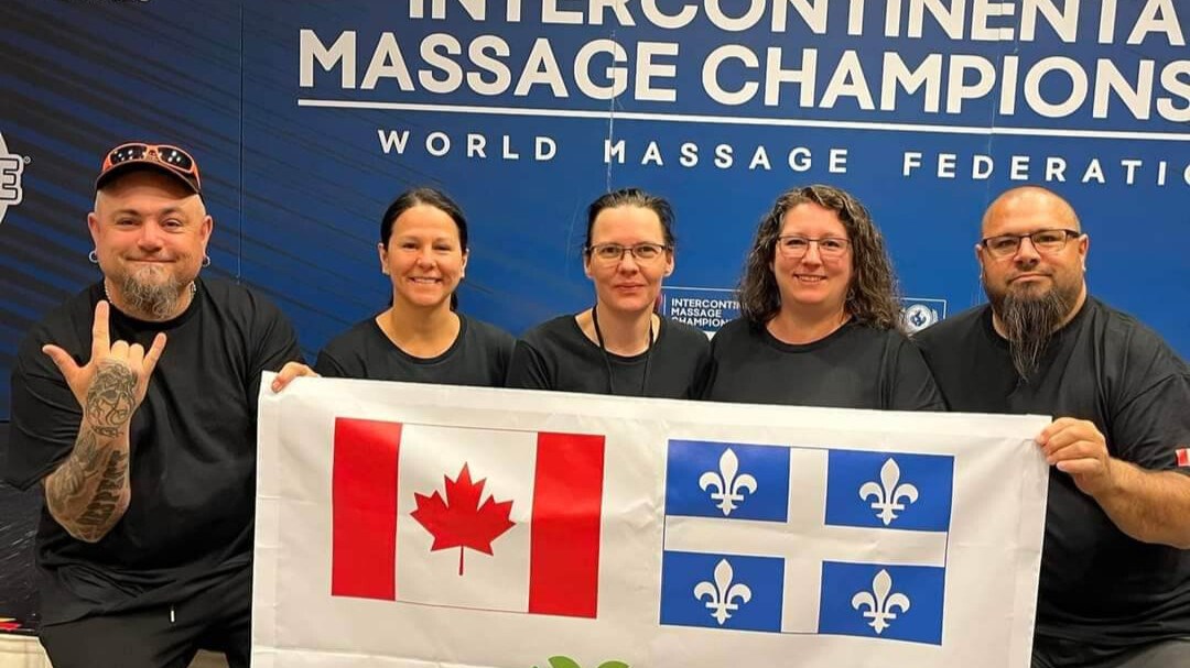 Une Beauceronne au Championnat du monde de massage