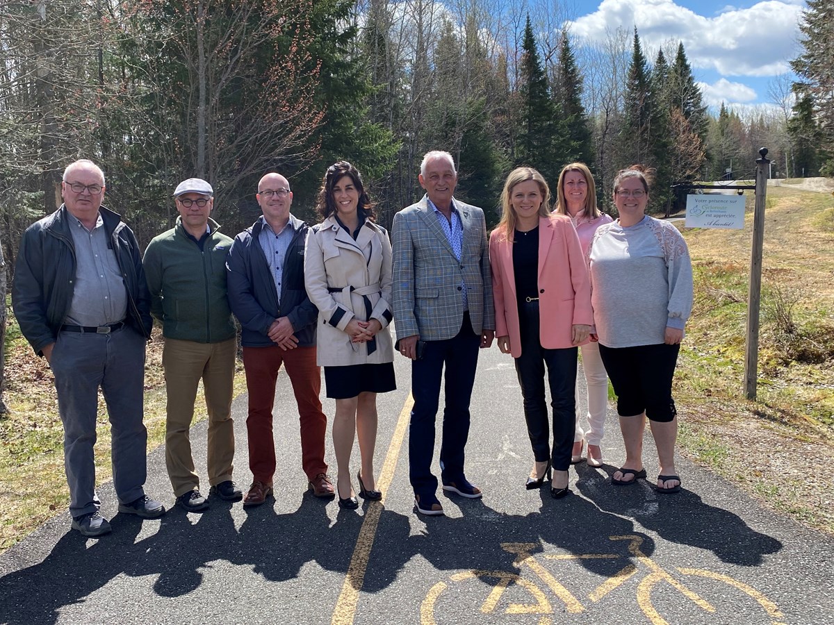 Des investissements annoncés sur la Cycloroute dans Bellechasse