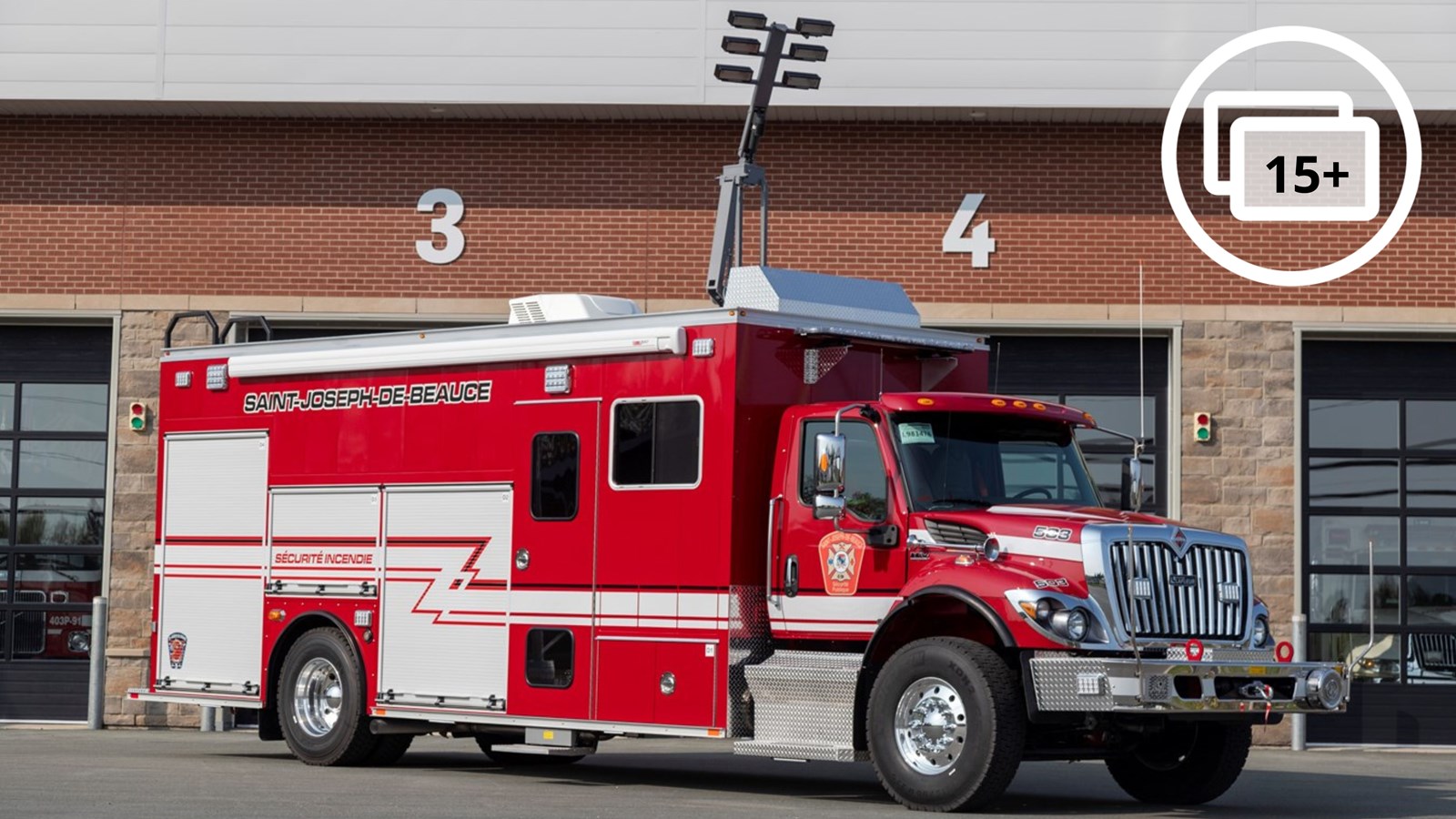 Un nouveau véhicule d'urgence à Saint-Joseph-de-Beauce
