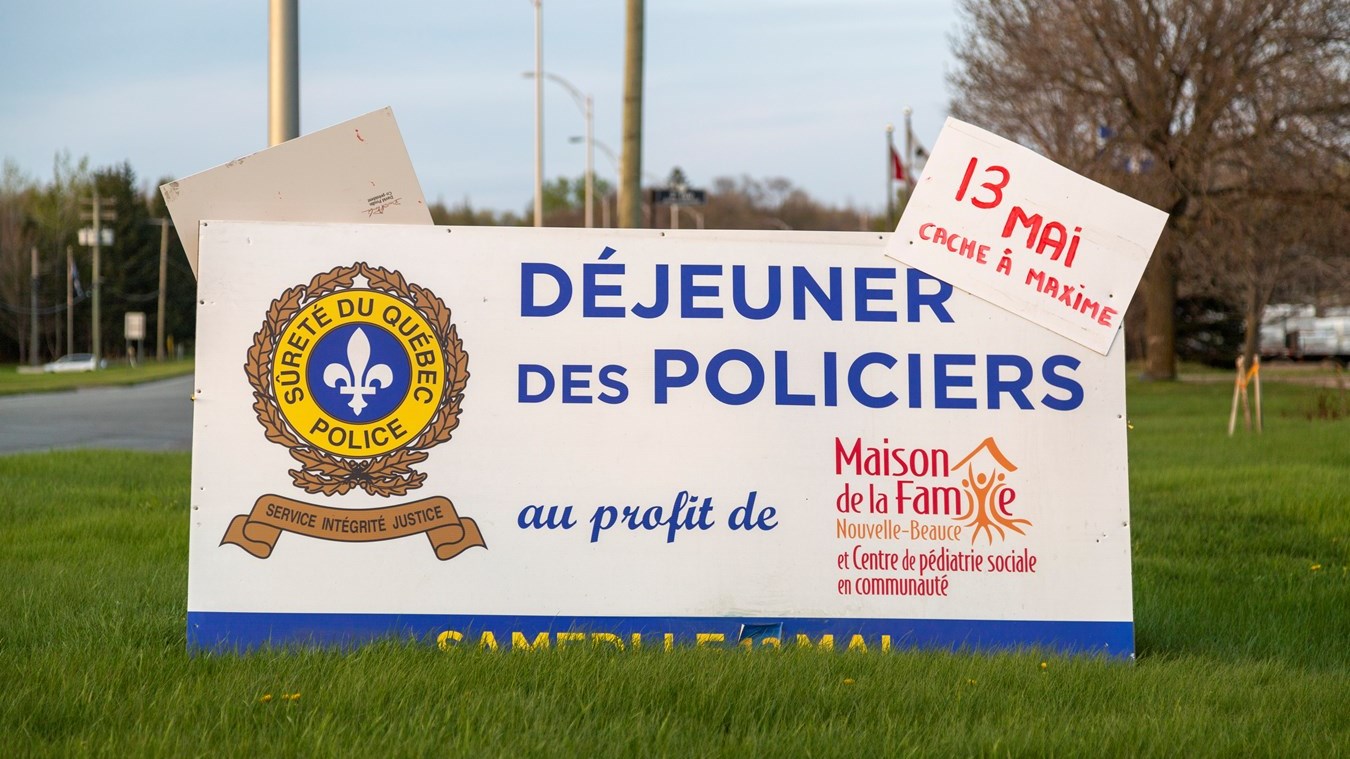  C'est le 28e Déjeuner des policiers de La Nouvelle-Beauce demain matin