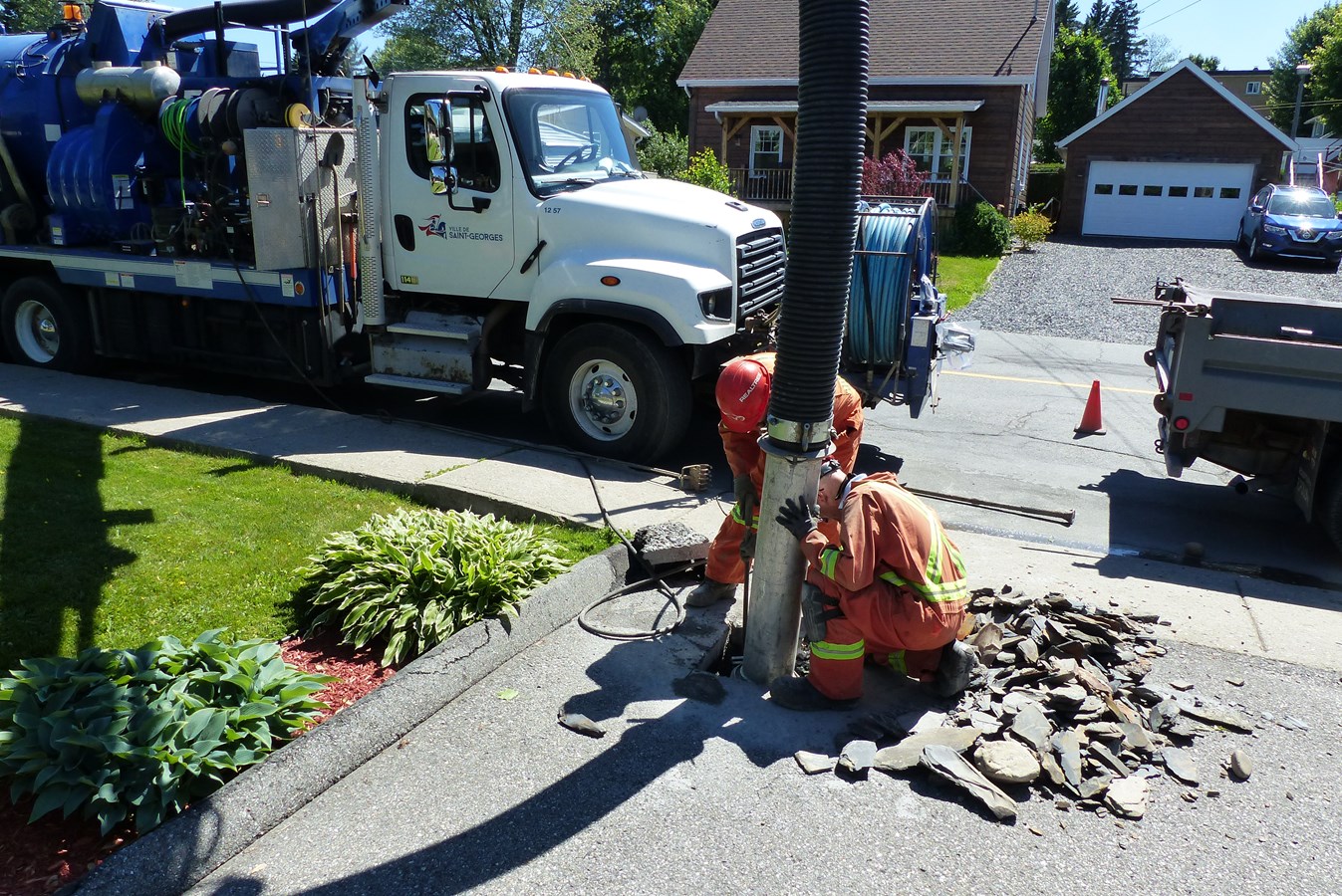 Saint-Georges met en avant les métiers des travaux publics