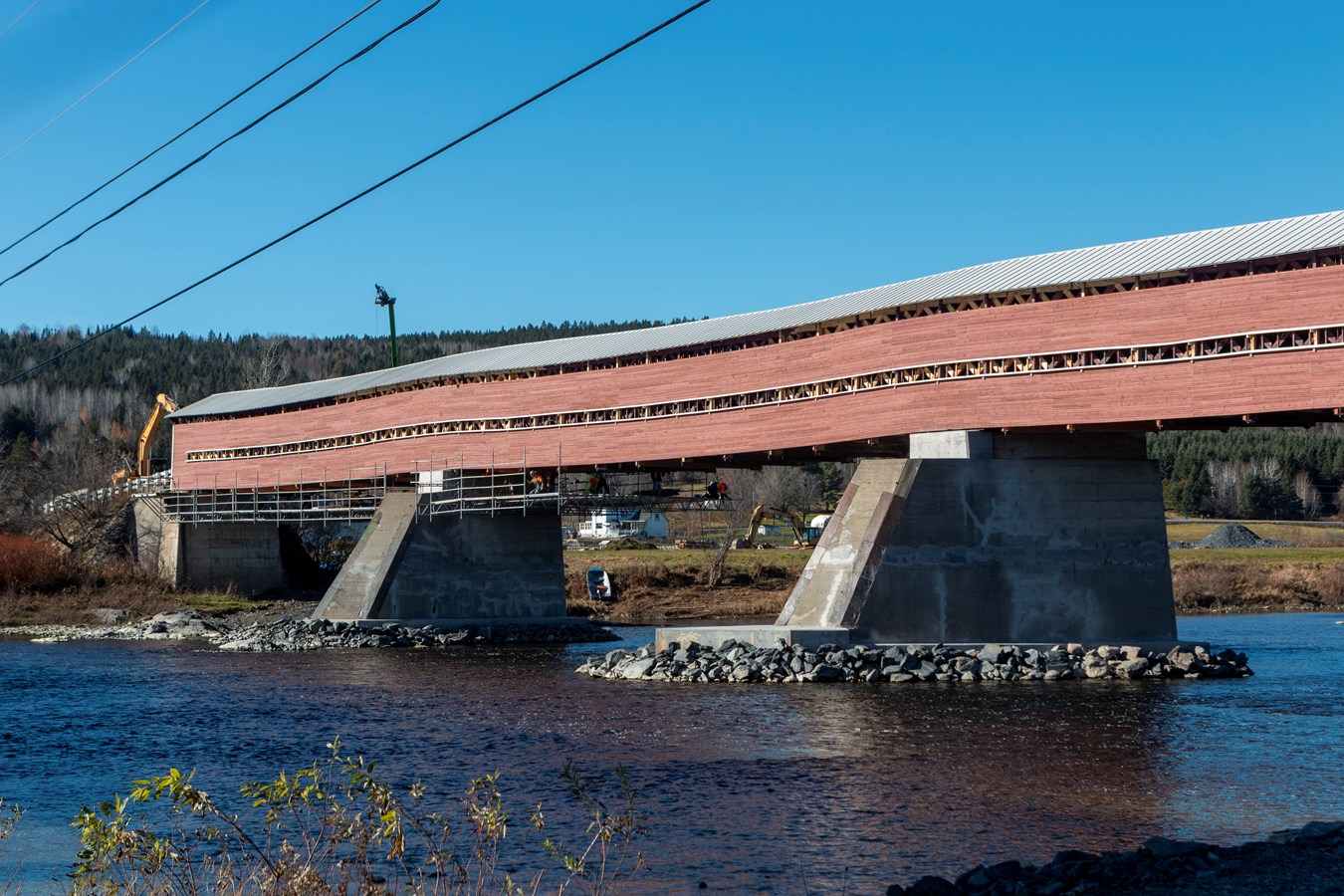 Pont couvert Perrault: la Municipalité annonce des travaux jusqu'au 9 juin
