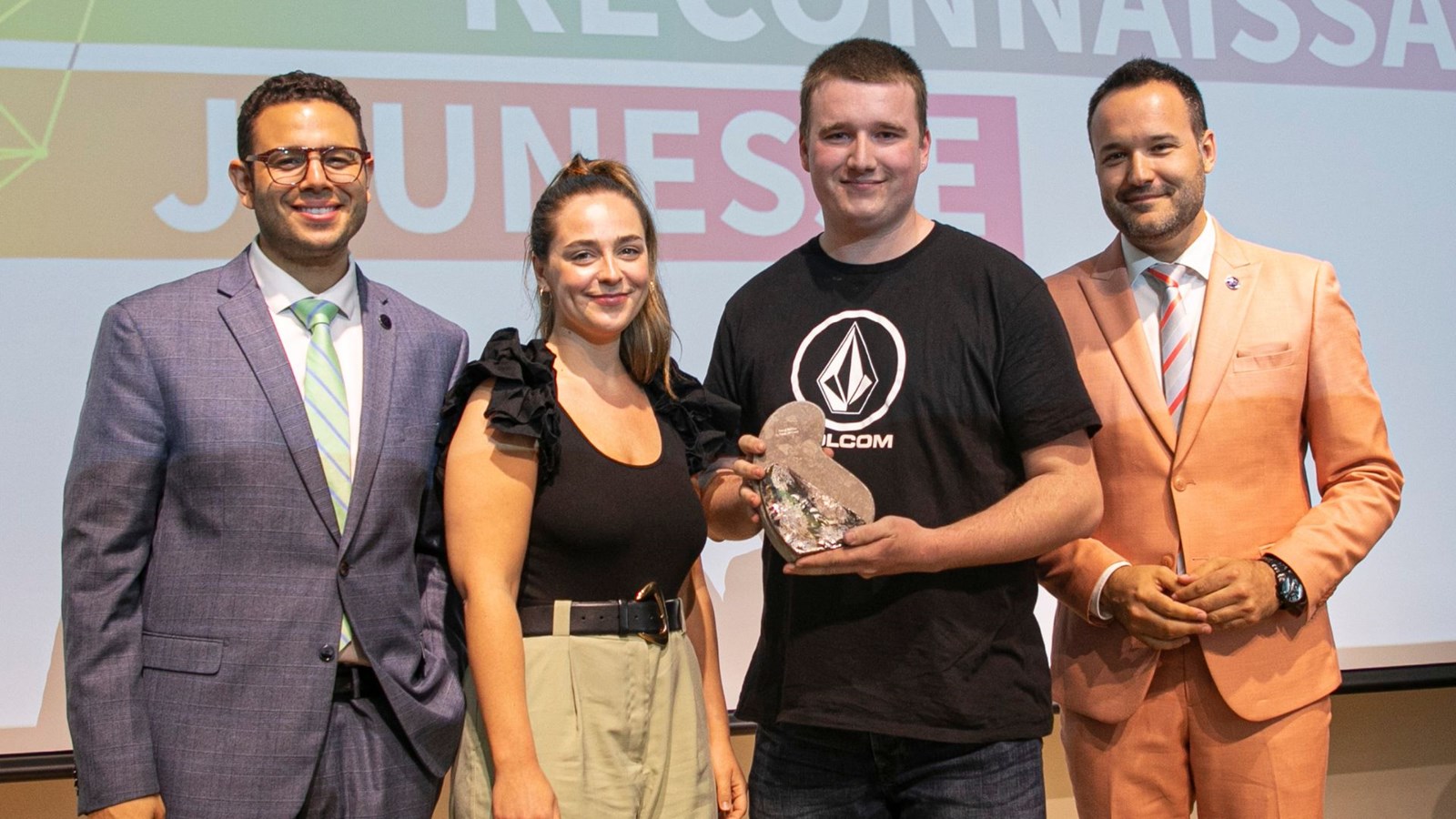 Le prix Coup de coeur au Beauceron Pascal Bureau