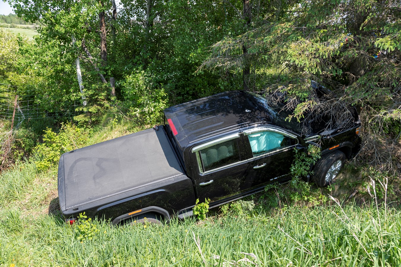 Un blessé mineur dans une sortie de route 